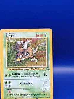 Pinsir 9/64 Jungle Set Holo Rare Pokemon Card Nintendo Pokemon TCG WOTC 1999 - Image 5
