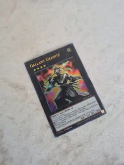 Gallant Granite MP25-EN286 Ultra Rare 1st Edition YuGiOh Card NM - Image 1