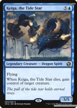 Keiga, the Tide Star [IMA - 63] - LP [Foil] TCG MTG - Image 1