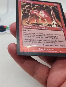 Anger MTG Italian Foil Judgement Magic Pre-modern Staple *CCGHouse* RA - Image 4