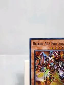 Rescue-ACE Fire Engine AMDE-EN006 Super Rare 1st Edition Yugioh - Image 2