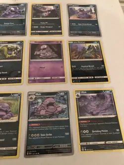 Lot of 12 Grimer and Muk Pokemon Cards - Image 4