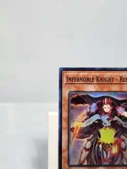 Infernoble Knight - Renaud AMDE-EN038 1st Edition Super Rare Yugioh - Image 2