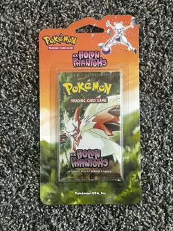 Pokemon TCG EX Holon Phantoms Blister Booster Pack English 2006 Zangoose Art - Image 1