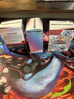 Pokemon Scarlet & Violet: Prismatic Evolutions Booster Bundle 3 Boxes English - Image 2