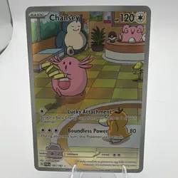 The Pokemon Company Chansey 187/167 Twilight Masquerade Rare Holo English 120 HP - Image 1