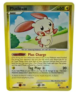 Plusle 36/132 Reverse Holo Rare Secret Wonders NM With eBay Shipping - Image 1