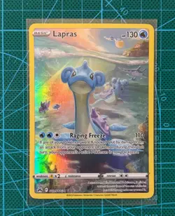 Pokemon TCG Lapras GG05/GG70 Ultra Rare Crown Zenith: Galarian Gallery English - Image 1