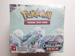 Chilling Reign - Factory Sealed Booster Box - Includes Case, Pokemon TCG - Image 1