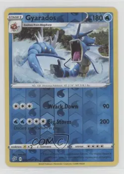 Gyarados Reverse Foil Pokemon Sword & Shield Rebel Clash #040 - Image 1