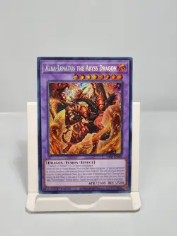 Alba-Lenatus The Abyss Dragon DIFO-EN035 Secret Rare 1st Edition Yugioh - Image 1