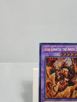 Alba-Lenatus The Abyss Dragon DIFO-EN035 Secret Rare 1st Edition Yugioh - Image 2
