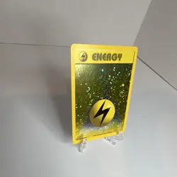 Pokemon League WOTC Lightning Energy Reverse Holo 2000 promo NM - Image 3