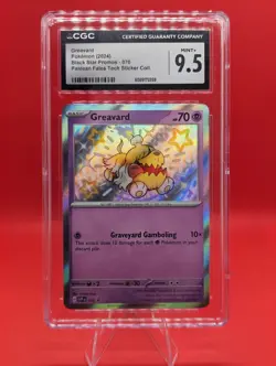 Pokemon Greavard 070 Black Star Promo Sv: Scarlet & Violet Holo CGC 9.5 English - Image 1
