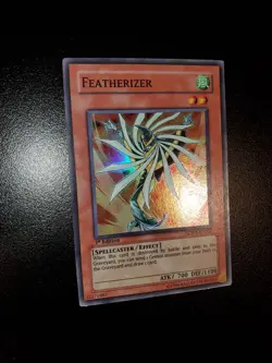Yugioh 2009 Featherizer SR 1st Ed. SDWS-EN003 Near Mint - Image 2