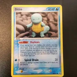 DITTO(Squirtle) 64/113 delta species COMMON POKEMON MP - Image 1