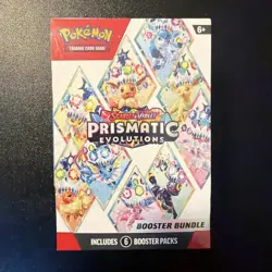 Pokemon TCG Prismatic Evolutions Booster Bundle Factory Sealed - Image 1