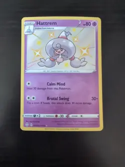 2021 Pokemon Hattrem SV055/SV122 Shining Fates: Shiny Vault Holo - Image 1