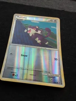 Pokemon TCG Rattata Undaunted 64/90 Reverse Holo Common - Image 4
