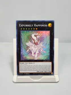 Expurrely Happiness AMDE-EN017 Super Rare 1st Edition Yugioh - Image 1