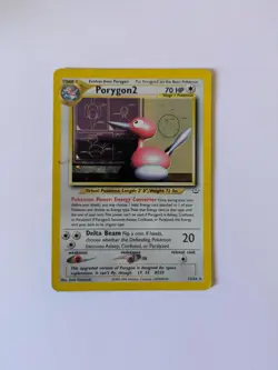 Porygon2 12/64 Holo Rare Neo Revelation Pokemon Unlimited Holo Heavily Played - Image 1