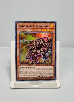 Rescue-ACE Monitor AMDE-EN003 Super Rare 1st Edition Yugioh - Image 1