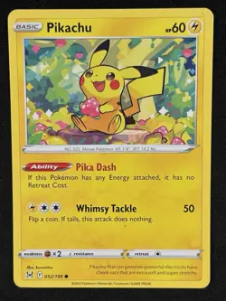 Pokemon - Pikachu 052/196 - Lost Origin Non Holo - NM - Image 1