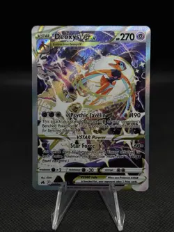 2023 Deoxys VSTAR GG46/GG70 Crown Zenith: Galarian Gallery Holo Pokemon TCG NM - Image 1