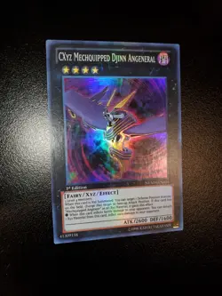 Yugioh 2013 CXYZ Mechquipped Djinn Angeneral🩸 SR 1st Ed. NUMH-EN036 Near Mint - Image 2