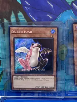 Yugioh - Substitoad - LODT-EN028 - Rare x2 - Image 2