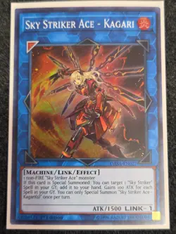 Sky Striker Ace - Kagari Super Rare Dark Saviors DASA-EN027 VLP 1st Ed - Image 1