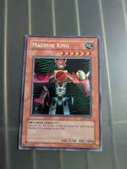 YUGIOH MACHINE KING DL4-001 HOLO NEVER PLAYED NM - Image 1