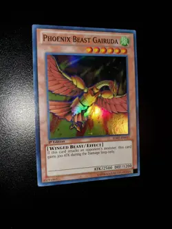 Yugioh 2013 Phoenix Beast Gairuda SR 1st Ed. HA07-EN033 Near Mint - Image 2