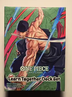 One Piece Zoro Learn to Play Deck Set English Sealed New - Image 1