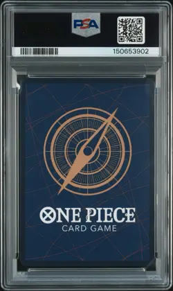 2025 ONE PIECE OP11-A FIST OF DIVINE SPEED ALTERNATE ART #080 GEAR TWO PSA 9 - Image 2