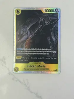 One Piece Gecko Moria OP14-104 Special Rare Holo 10000 Power English - Image 1