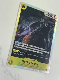 One Piece Gecko Moria OP14-104 Special Rare Holo 10000 Power English - Image 2