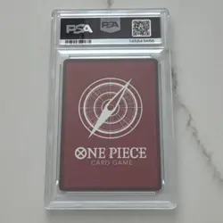 Bandai 2024 One Piece CCG Monkey D. Luffy Leader Foil OP05-060 PSA 10 - Image 2