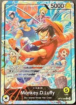 One Piece: Adventure on Kami's Island ~ Monkey.D.Luffy (#OP15-098) ALT ART - Image 1
