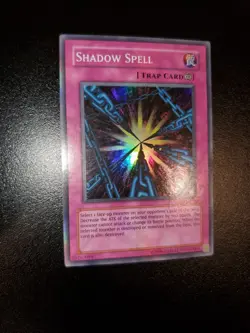 Yugioh 2004 Shadow Spell Holo Bleed 🩸 SR SKE-041 Near Mint - Image 2