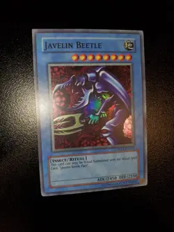 Yugioh 2007 Javelin Beetle SR PP01-EN013 Near Mint - Image 2