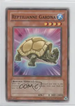 Reptilianne Gardna Unlimited YuGiOh Absolute Powerforce #ABPF-EN016 2010 READ - Image 1