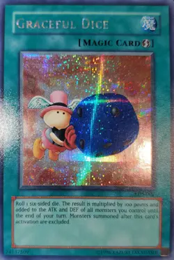 Yugioh 2001 Graceful Dice SCR EDS-002 Near Mint - Image 1