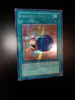 Yugioh 2001 Graceful Dice SCR EDS-002 Near Mint - Image 2