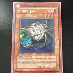 ULTIMATE RARE Cyber Jar 1st Edition MRL 077 Duelist Pack Kaiba Yugioh - Image 1