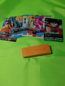 Dragon ball Z Data Carddass Card Set Bandai Goku Vegeta Goten 002 - Image 1