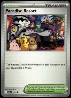 Paradise Resort 2025 World Championships ENGLISH Promo SVP 224 LP+ Pokemon Card - Image 1