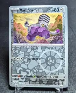 Varoom Common Reverse Holo Scarlet & Violet Base Set Pokemon TCG Card 141/198 - Image 1