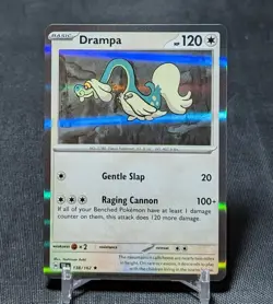 Drampa Holo Rare Colorless 2024 Temporal Forces Pokemon TCG Card 138/162 - Image 1