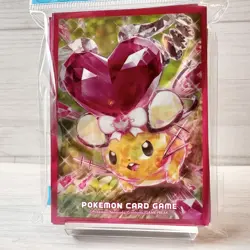 Pokemon Center Japanese Terastal Dedenne Premium Deck Shield (64) Bonus Card - Image 5